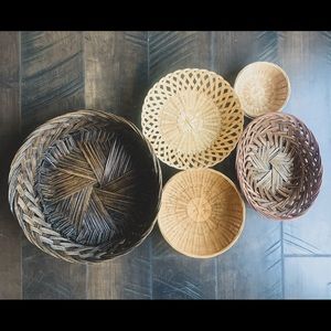 Boho Basket Statement Wall